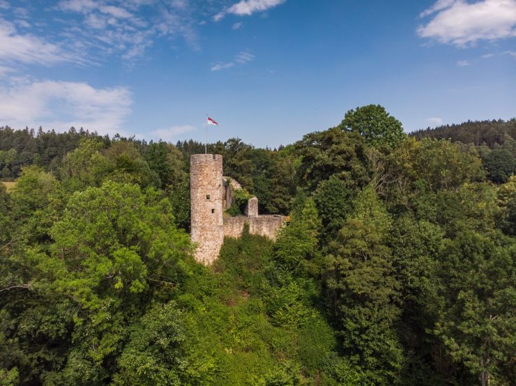 Rotkäppchenland - Kulturschätze - Burg Wallenstein 